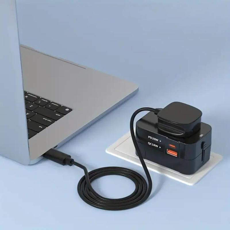 Universele reisadapter met twee USB-poorten