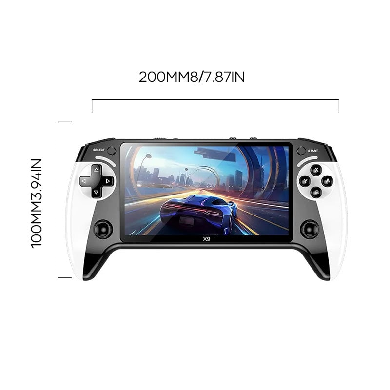 Consolle de jeux rétro portable avec écran haute définition de 5,5 pouces
