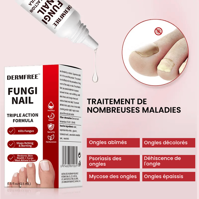 Traitement Anti Fongique Extra Fort pour Ongles d'Orteils