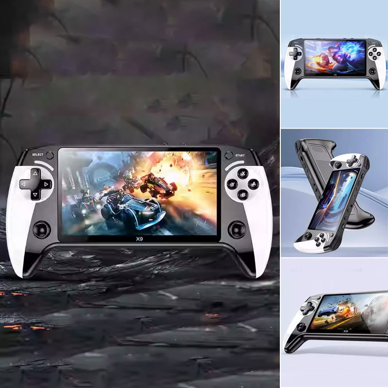 Consolle de jeux rétro portable avec écran haute définition de 5,5 pouces