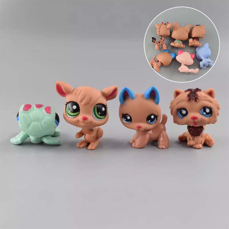 Figurines miniatures Q-Pet (24 pièces)
