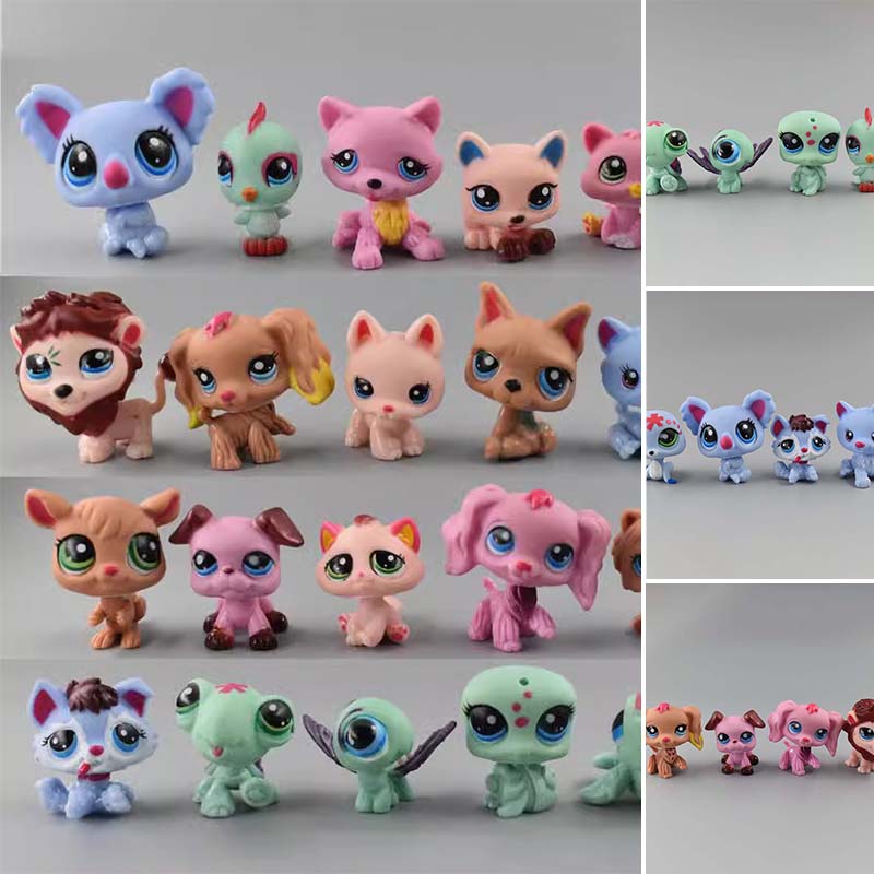 Figurines miniatures Q-Pet (24 pièces)