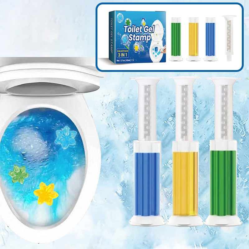 Fleur nettoyante pour toilettes