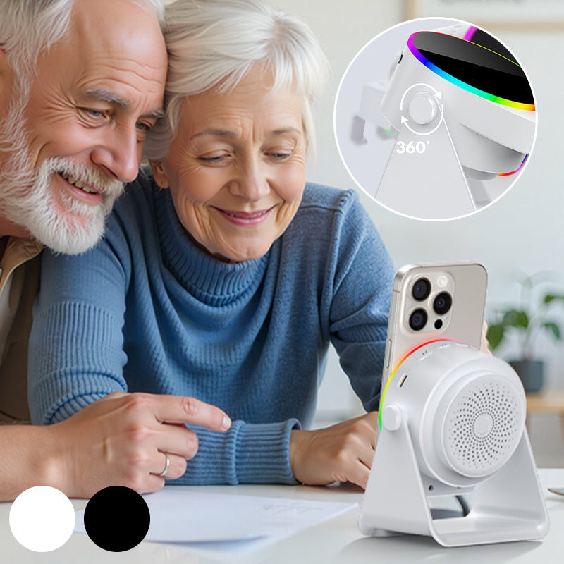 4-in-1 360° Draaibare Bluetooth Speakerstandaard