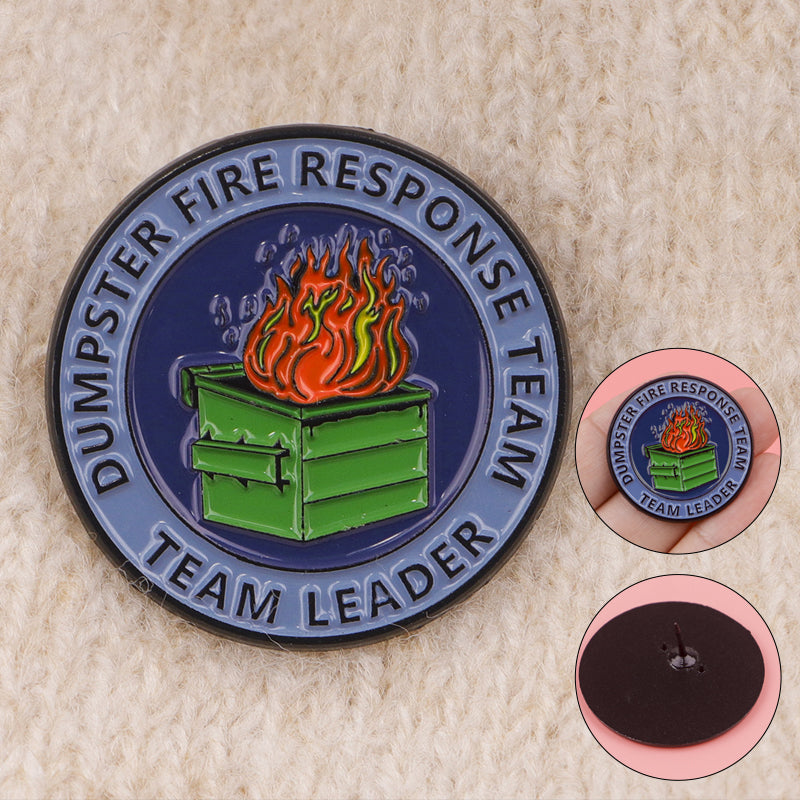 Prullenbak Citaten Broche