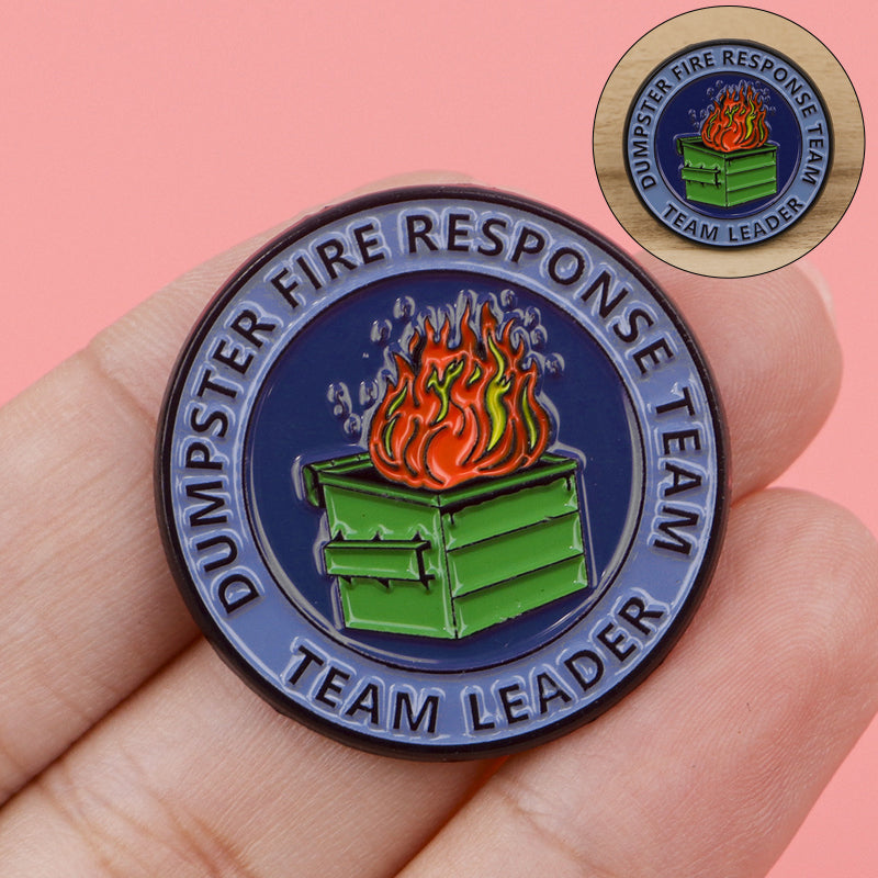 Prullenbak Citaten Broche
