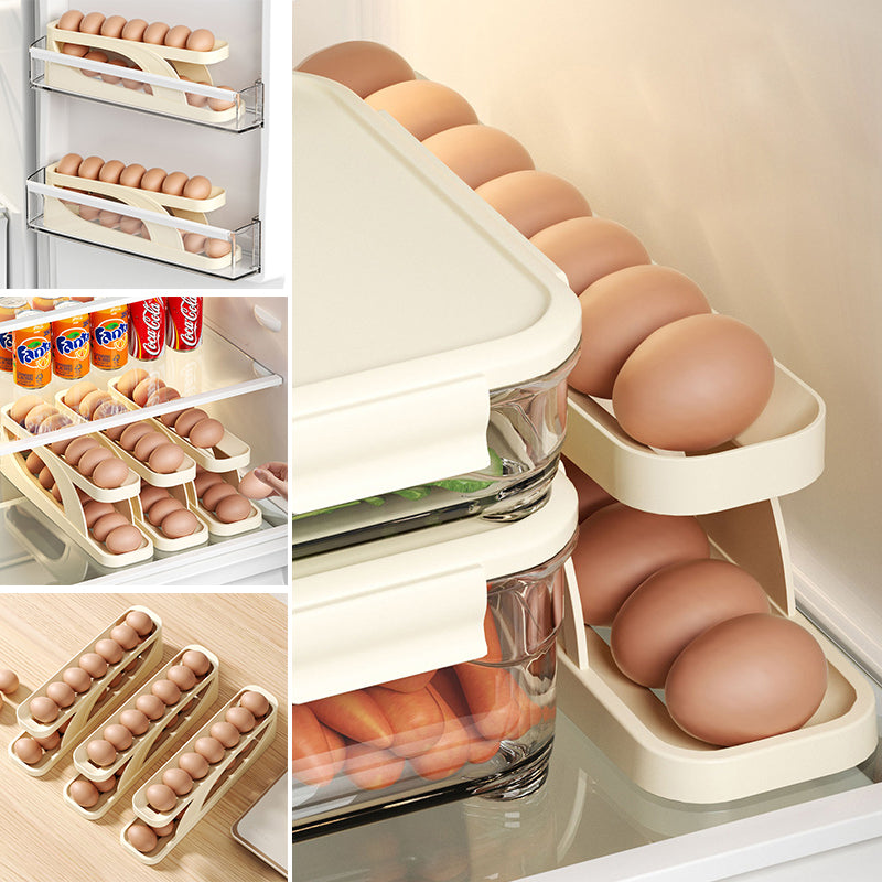 Nouveau distributeur automatique d'œufs à double couche et à enroulement