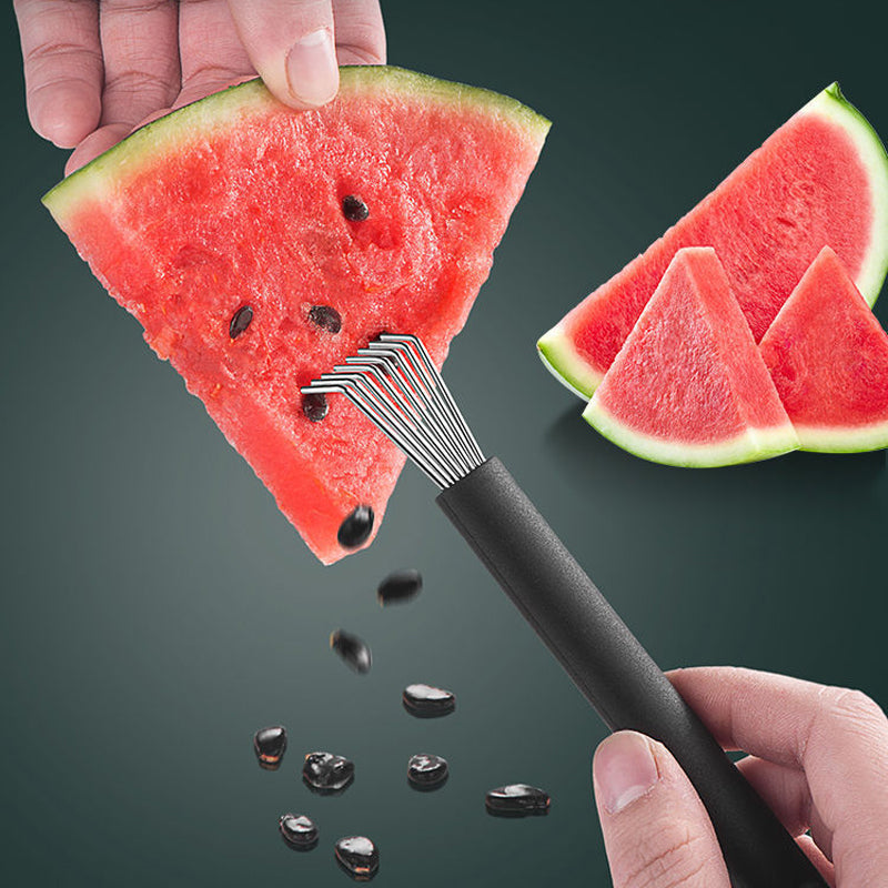 Outil de suppression des graines de pastèque