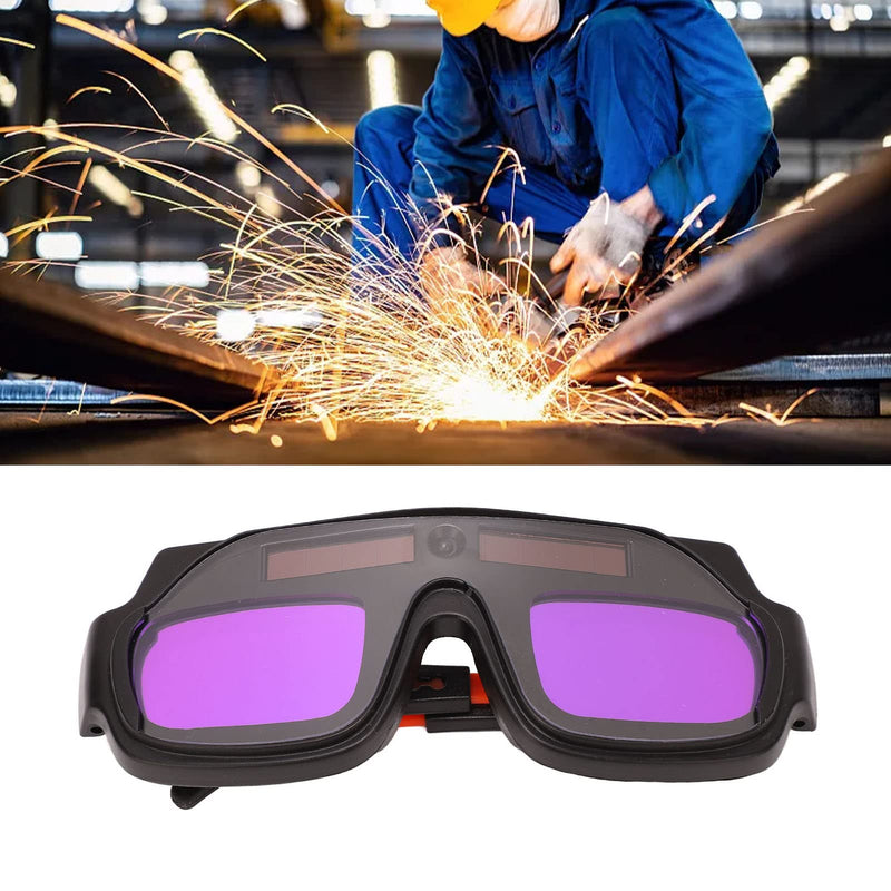 Automatisch verduisterende lasbril