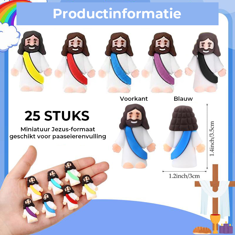Mini Jezusbeeldjes (24 stuks)