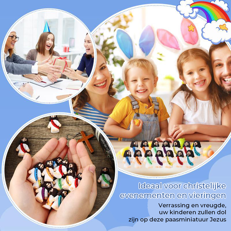 Mini Jezusbeeldjes (24 stuks)