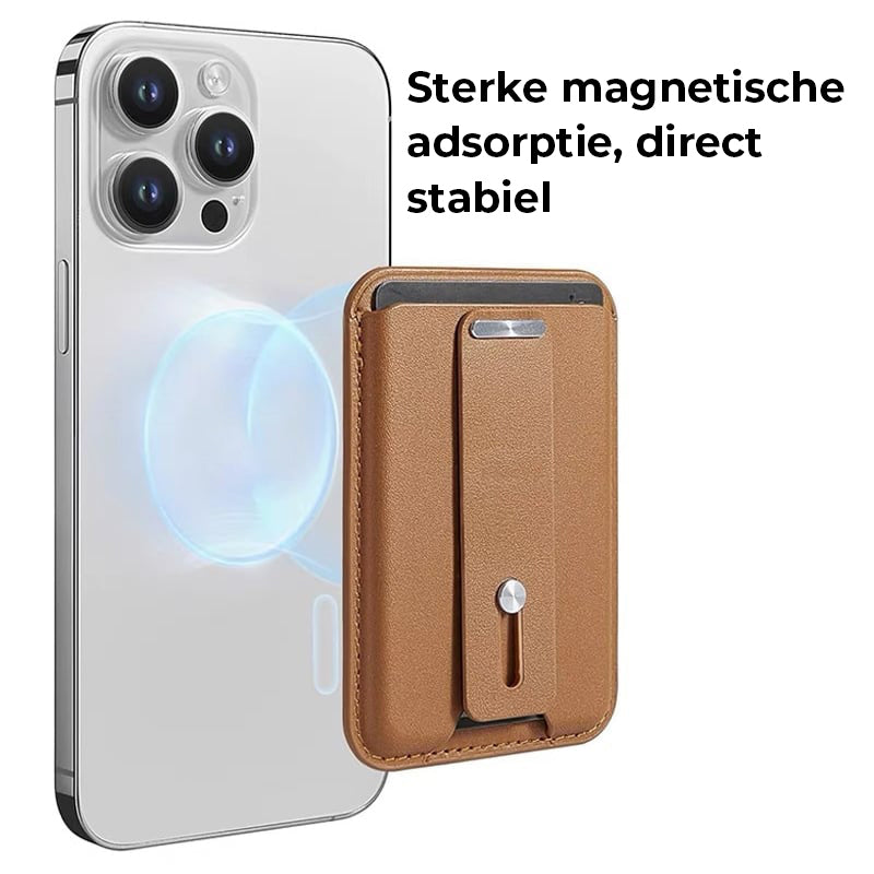 Magnetische ringstandaard telefoonkaarthouder