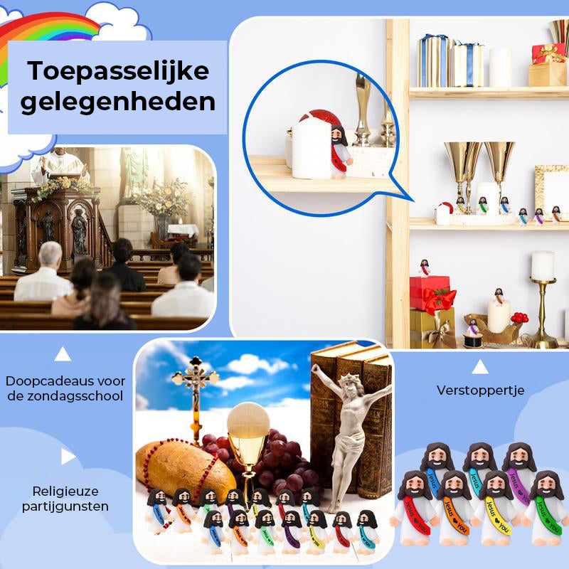 Mini Jezusbeeldjes (24 stuks)