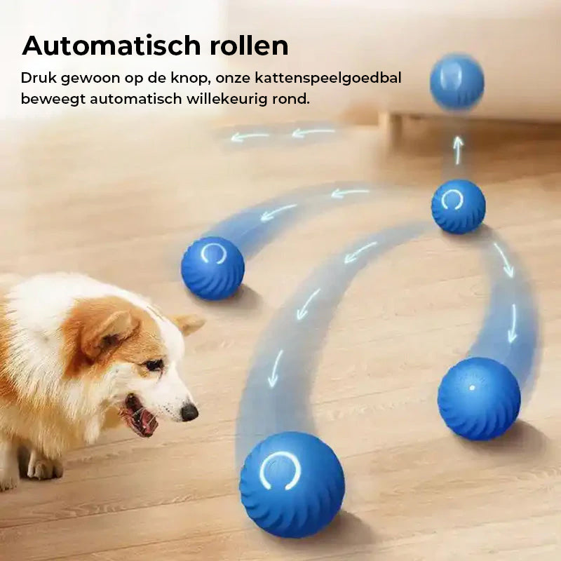 Automatische slimme plaaghondbal die niet gebeten kan worden