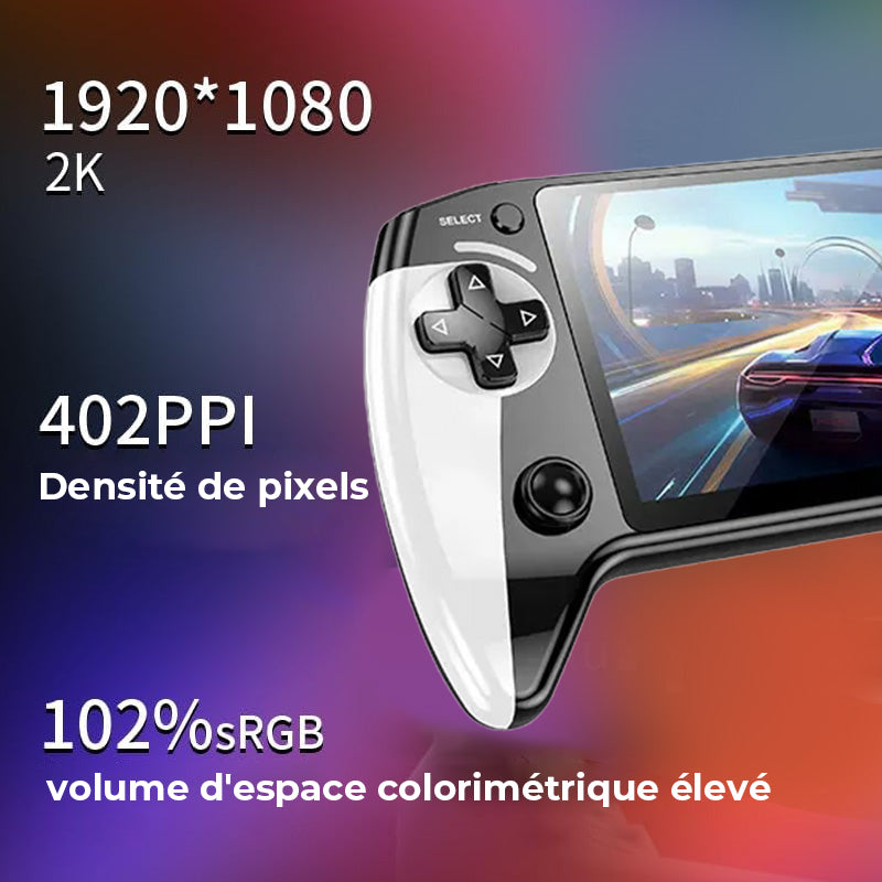 Consolle de jeux rétro portable avec écran haute définition de 5,5 pouces