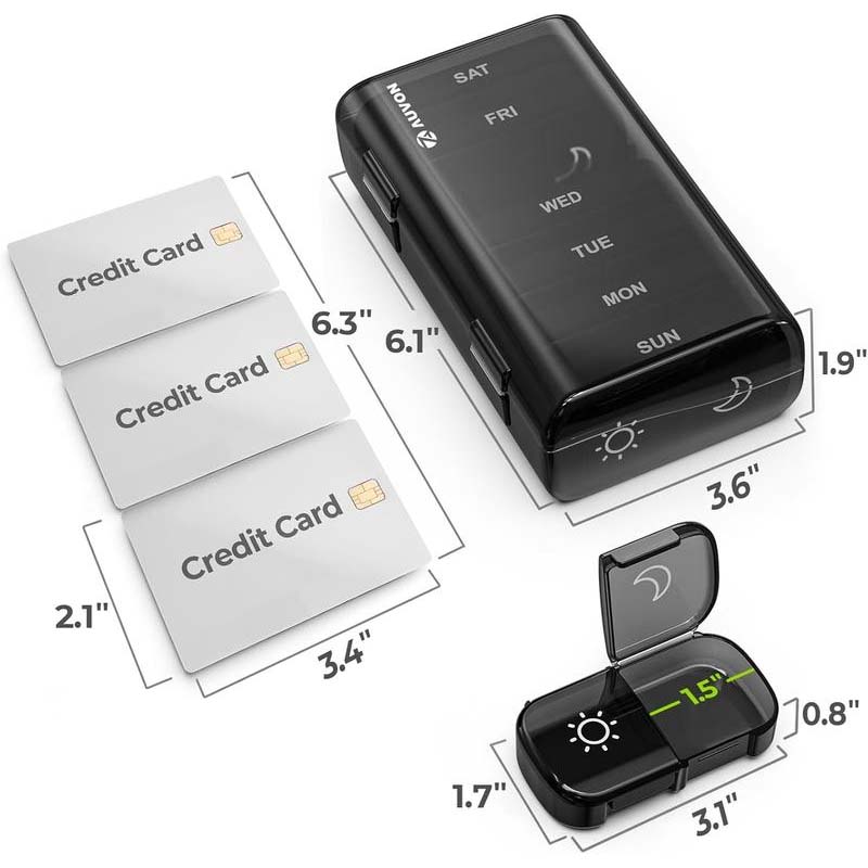 Wekelijkse pillenorganizer