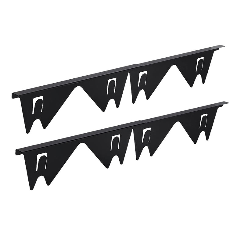Couvre-joints de cuisinière rétractables en inox