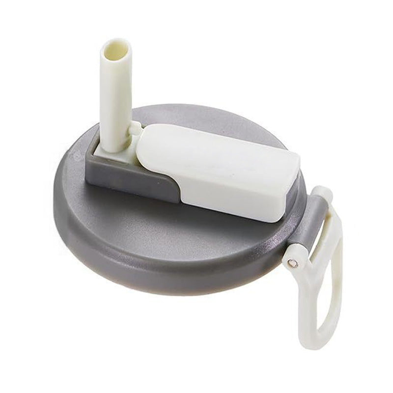 Couvercle pour canette de soda paille