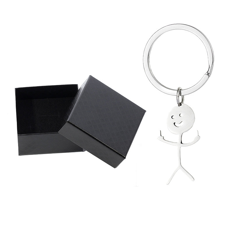 Grappige Doodle Sleutelhanger