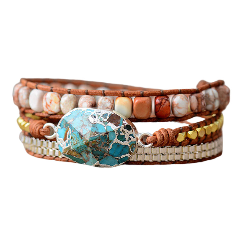 Bracelet enveloppant de guérison