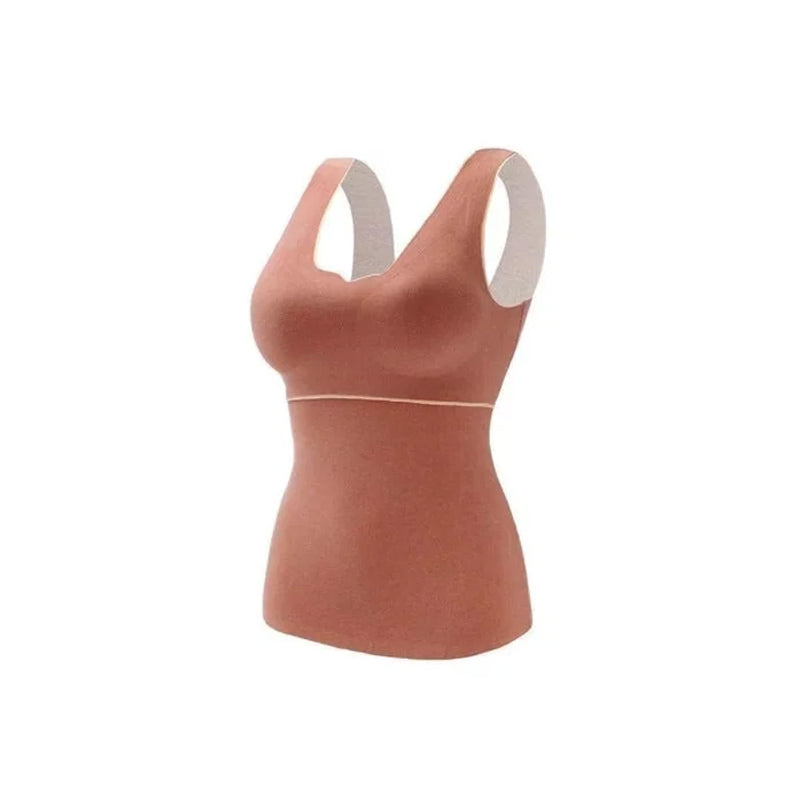 Gilet de sous-vêtements en polaire fine sans couture