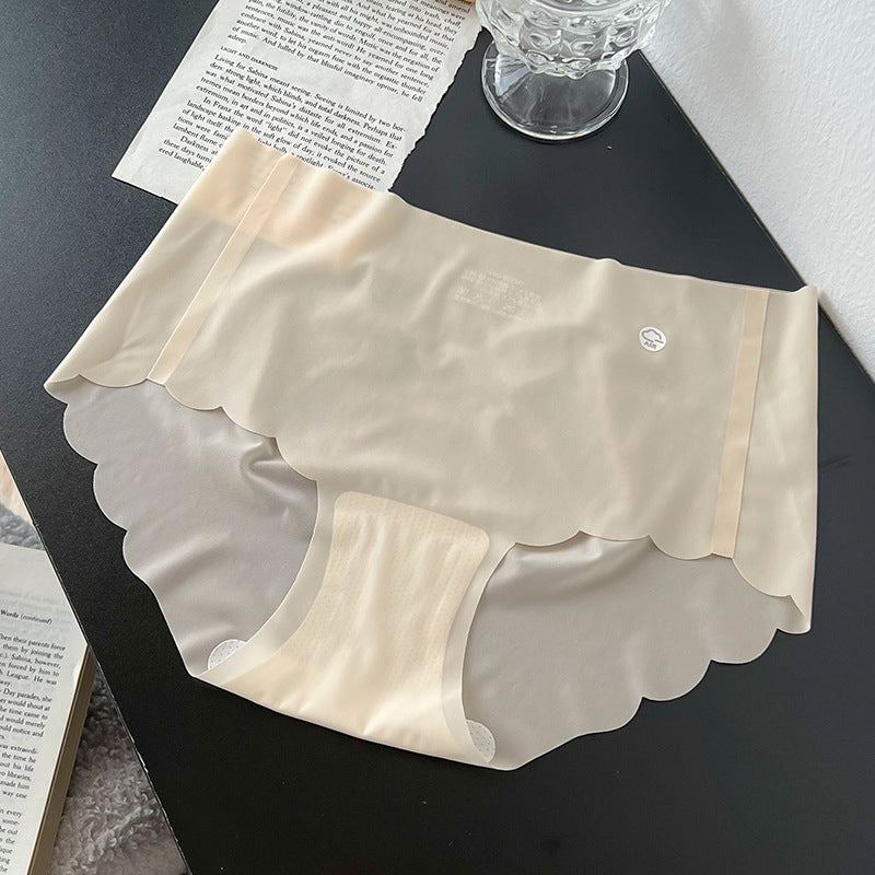 Culotte sans trace en soie glacée pour femmes