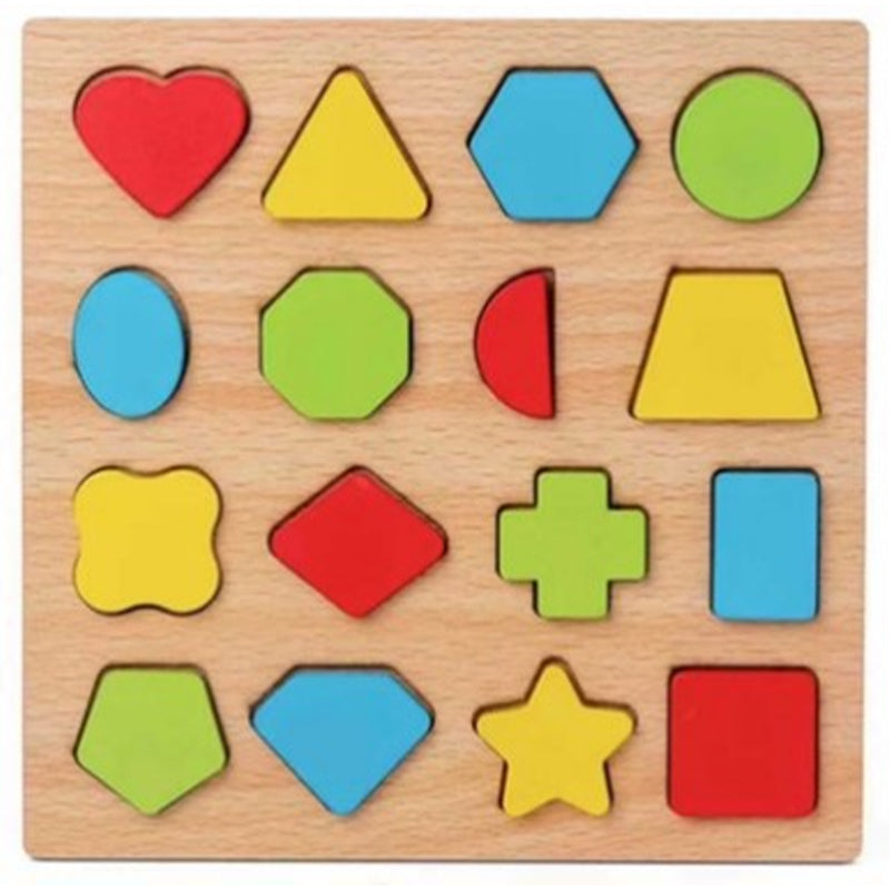 Puzzles en bois pour les tout-petits