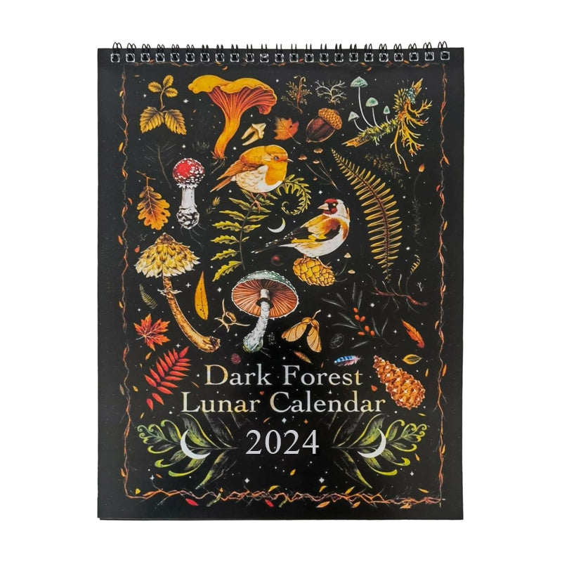 Calendrier lunaire de la forêt sombre 2022/2023/2024