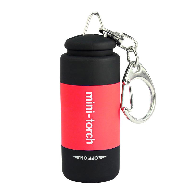 USB-oplaadbaar mini-sleutelhangerlampje