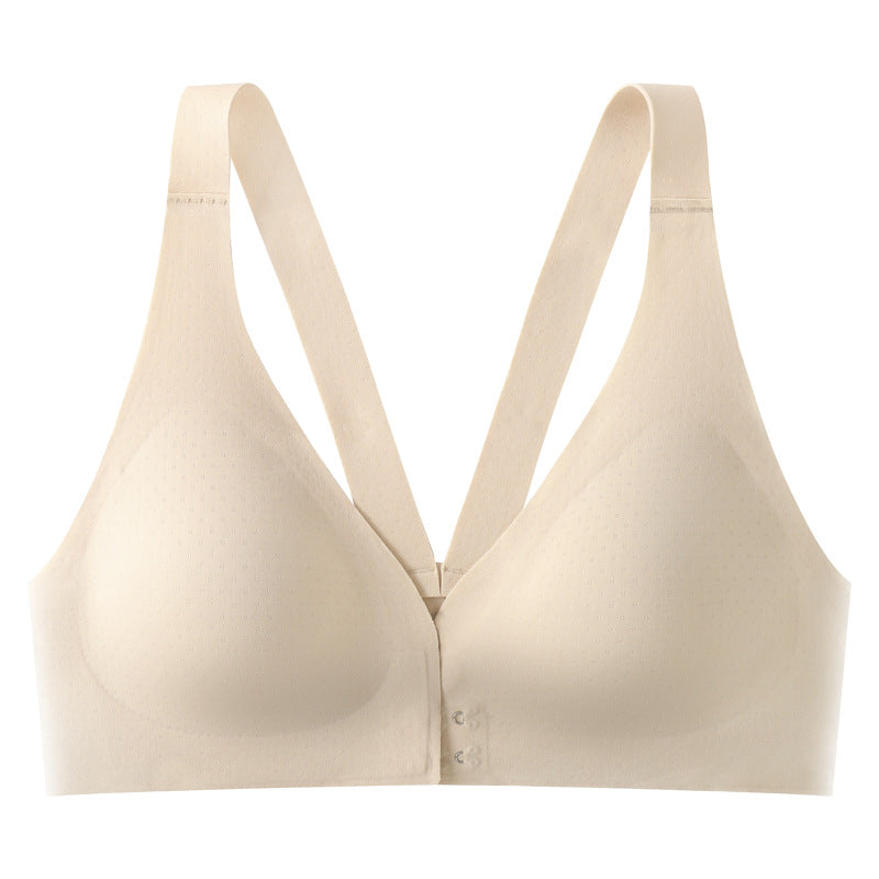 Soutien-gorge à boucle avant rassemblant et soutenant