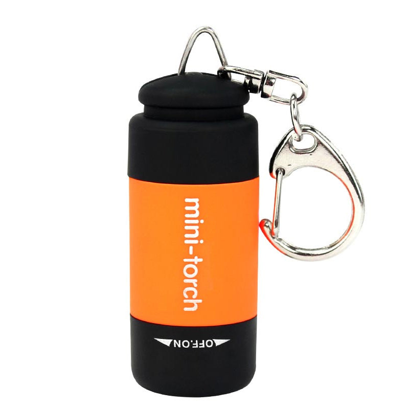 USB-oplaadbaar mini-sleutelhangerlampje