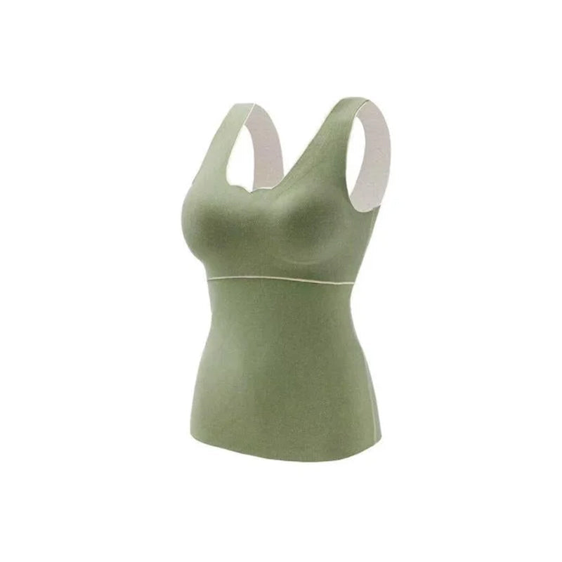 Gilet de sous-vêtements en polaire fine sans couture