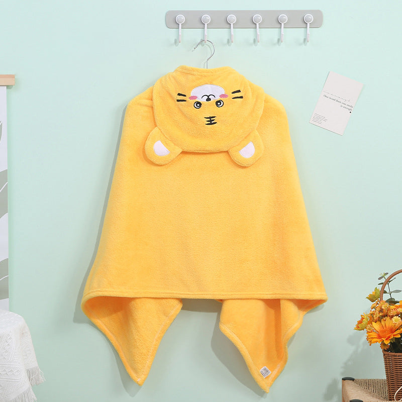 Serviette de bain à capuche pour bébé
