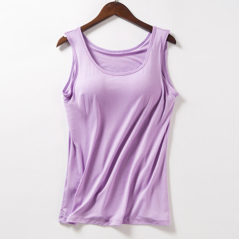 Débardeur femme avec soutien-gorge intégré