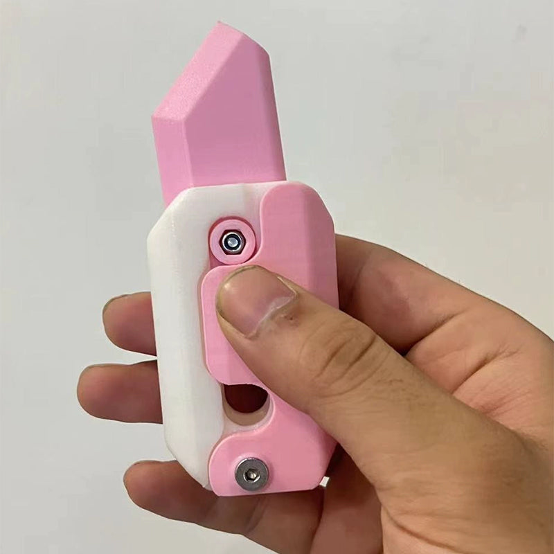 Jouet de décompression de couteau de carotte de gravité 3D