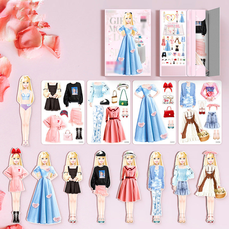 Magnetische Aankleedpop Baby
