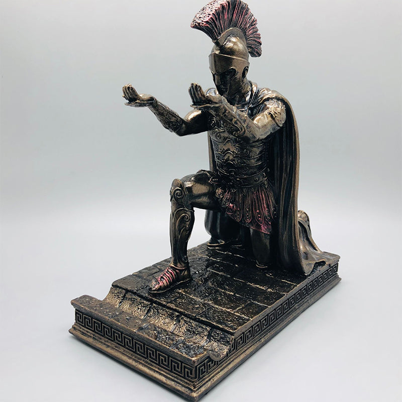 Porte-stylos en forme de chevalier