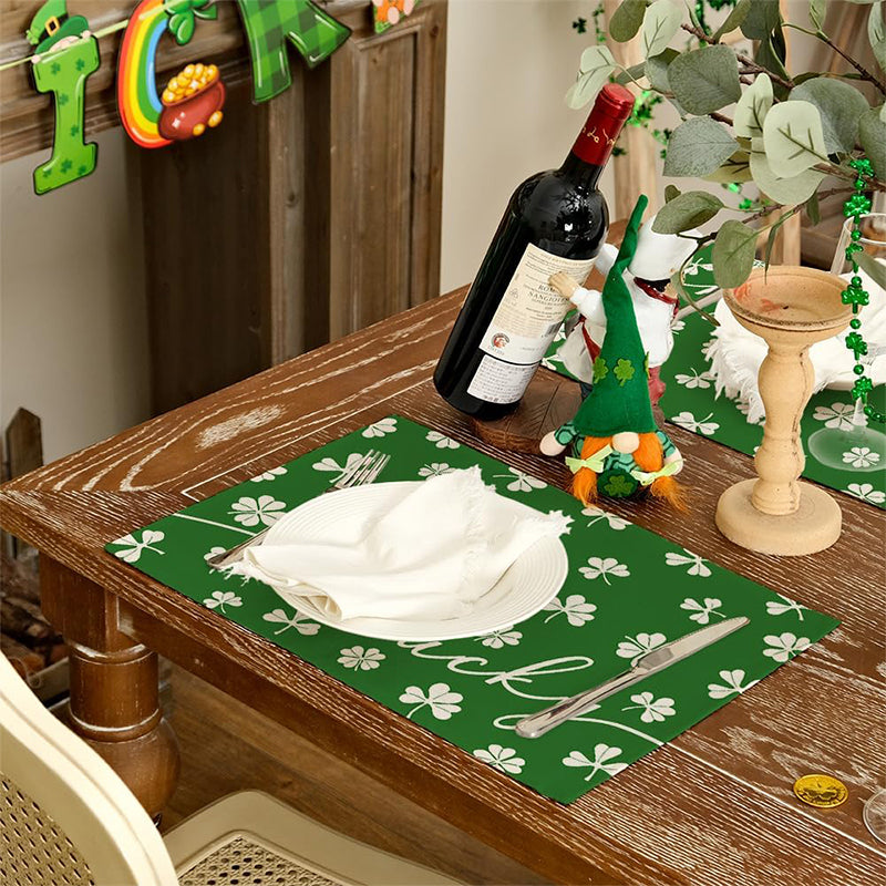 Lente Shamrock tafelloper