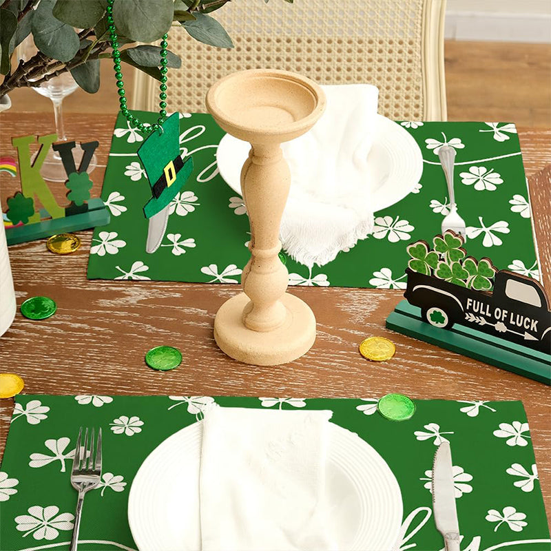 Lente Shamrock tafelloper