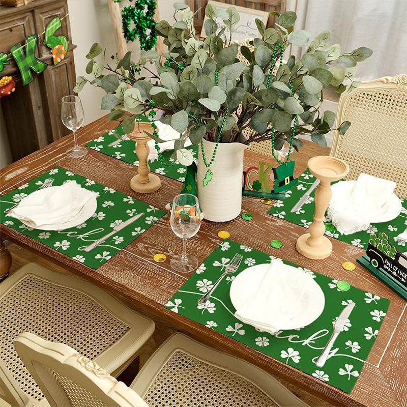 Lente Shamrock tafelloper