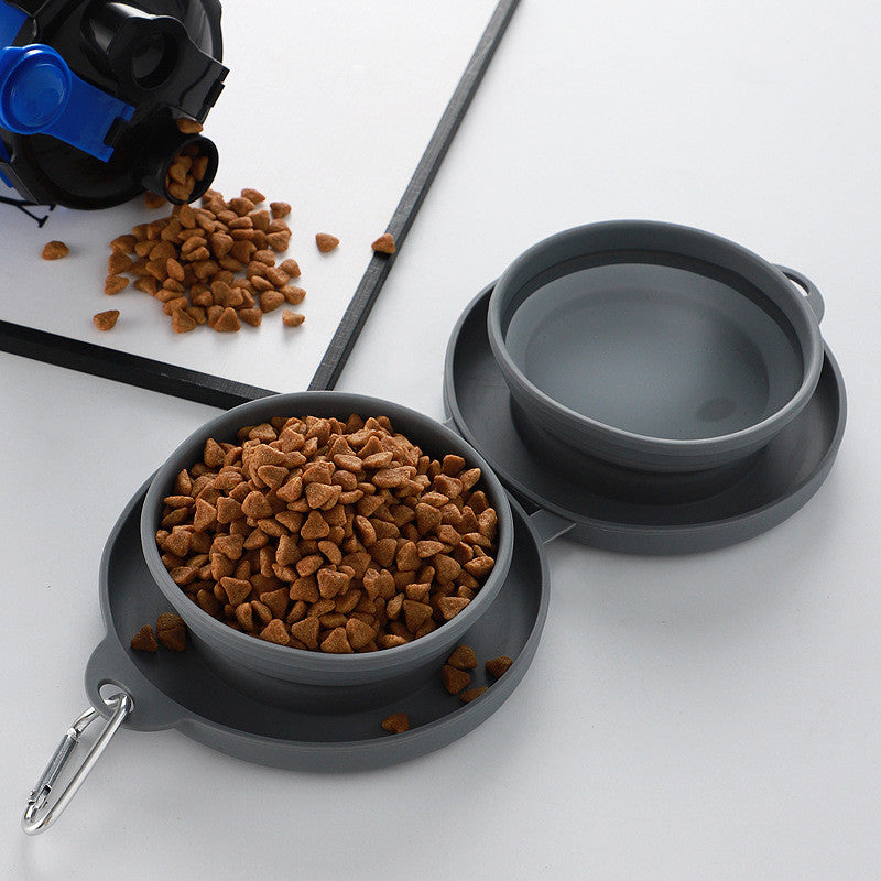 Ensemble de repas pour chien de voyage Pawfun