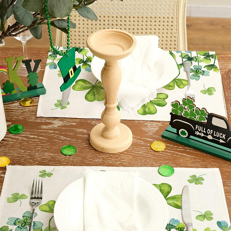 Lente Shamrock tafelloper