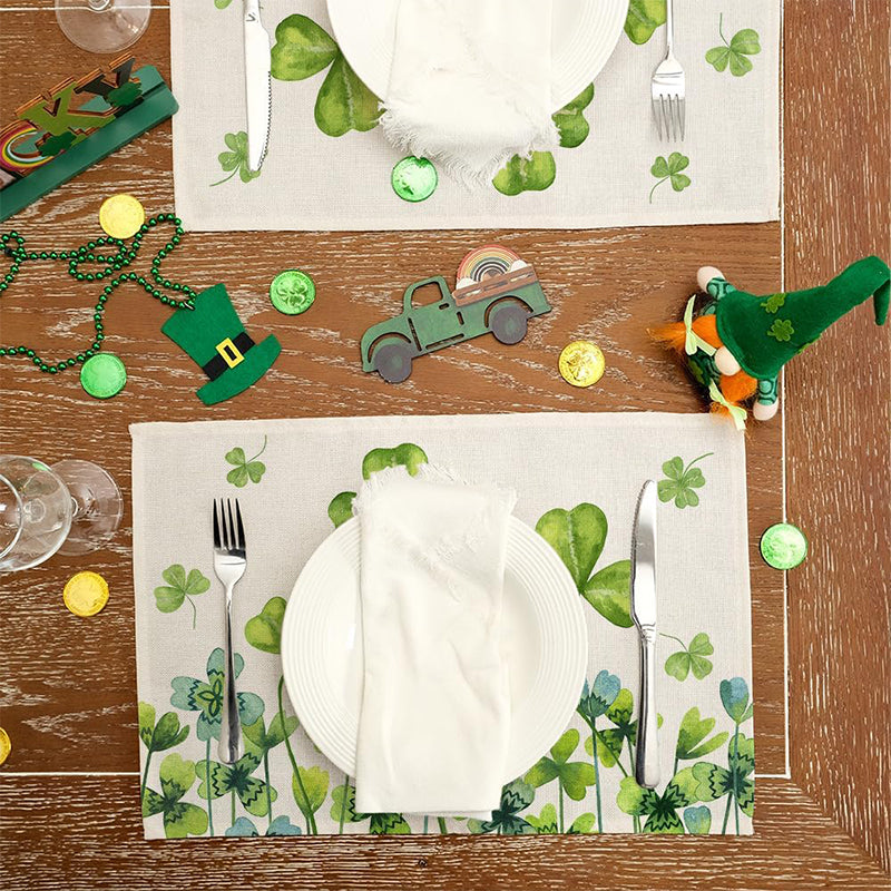 Lente Shamrock tafelloper
