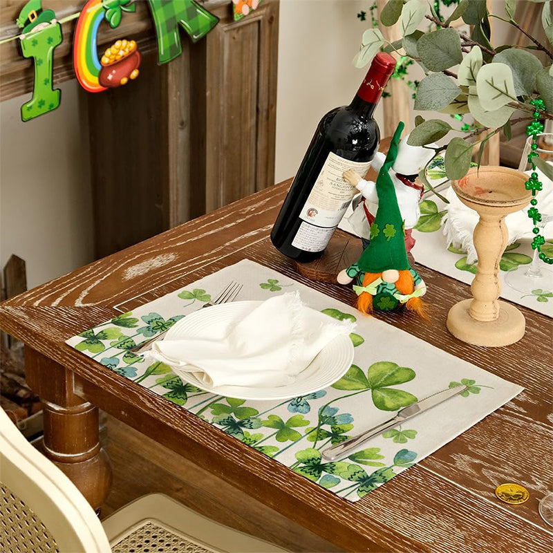 Lente Shamrock tafelloper