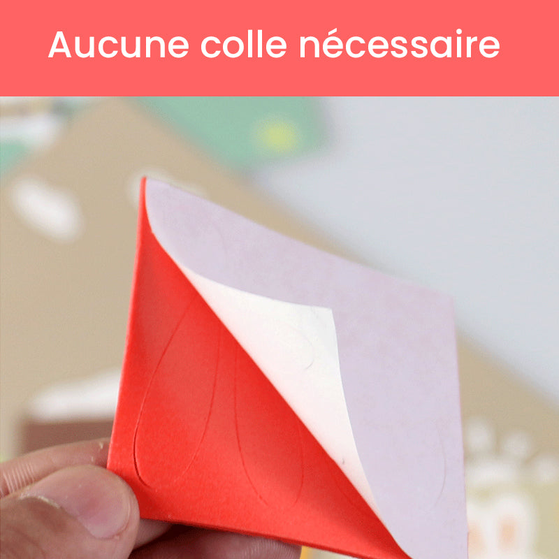 Autocollants  d'Animaux Faits à la Main Pour Enfants