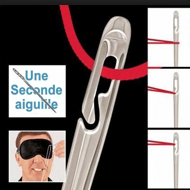 Aiguille à Coudre Auto-Enfilage Une Seconde Aiguille
