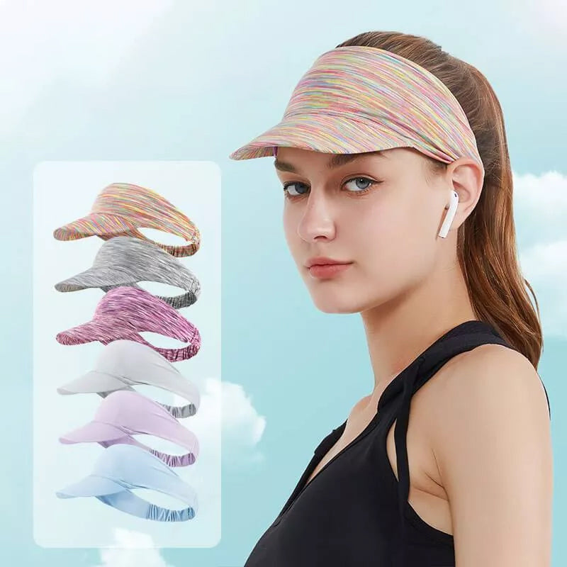 Pare-soleil attaché aux cheveux