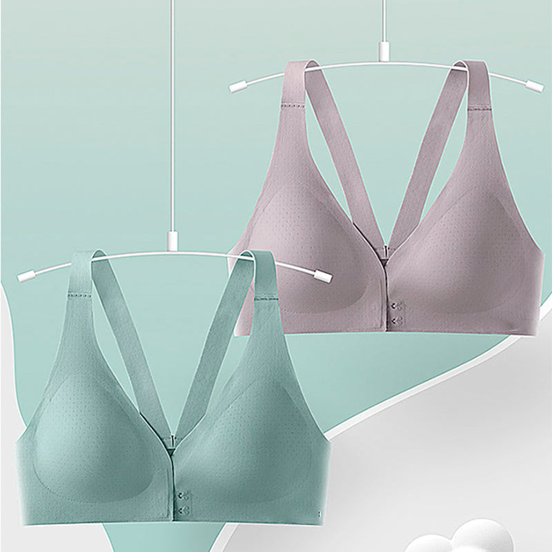 Soutien-gorge à boucle avant rassemblant et soutenant