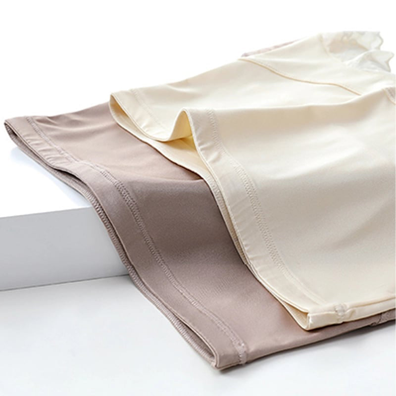 Culotte Moulante de Taille Haute En Soie