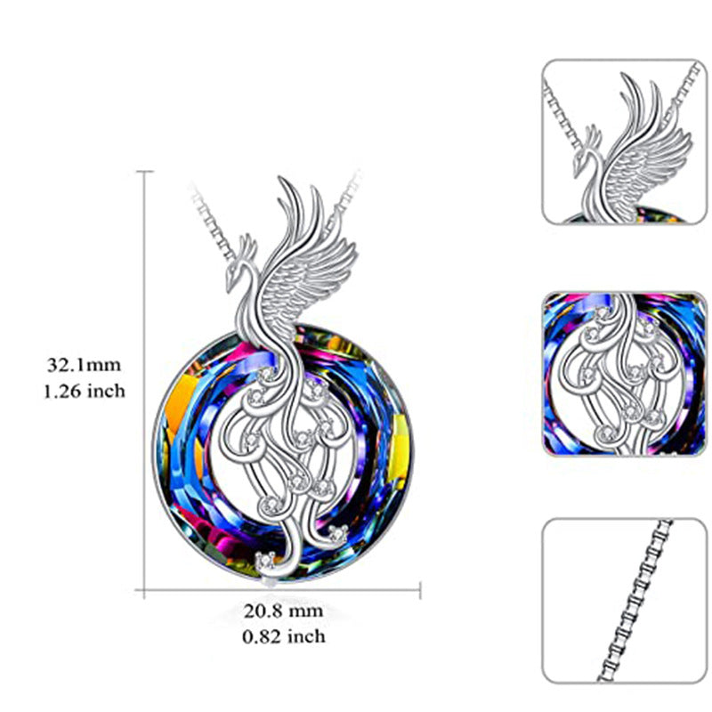 Collier Phénix Volant